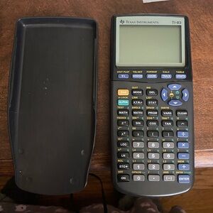 Texas Instruments TI-83 Graphing Calculator w/ Cover Tested Works
